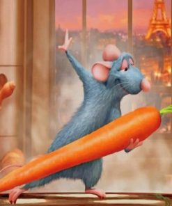 Ratatouille Movie Animation Diamond Painting