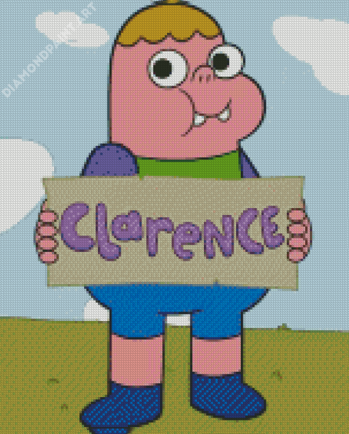 Clarence Character Diamond Painting