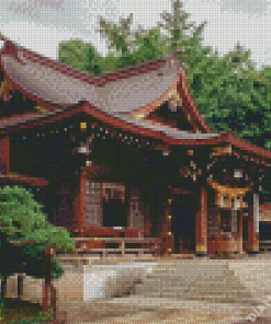 Sanctuaire Temple Japan Diamond Painting