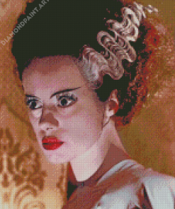 Scary Bride Of Frankenstein Diamond Painting