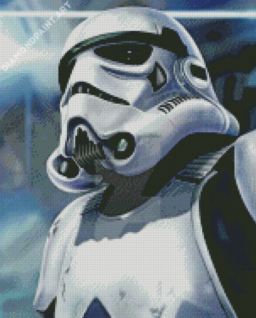 Storm Trooper Diamond Painting