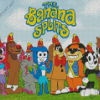 The Banana Splits Cartoon Diamond Painting