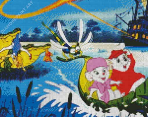 The Rescuers Movie Diamond Painting