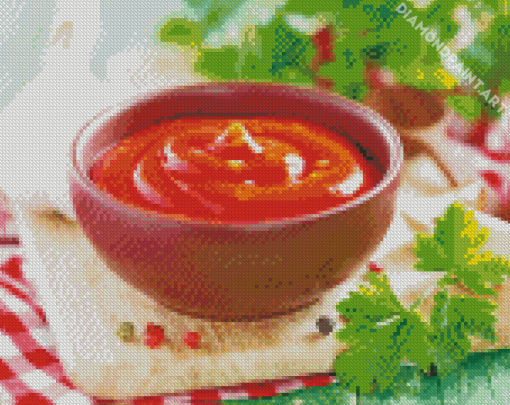 Tomato Ketchup Diamond Painting