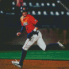 Auburn Tigers Baseball Player Diamond Painting