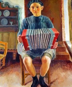 Vintage Accordian Diamond Painting