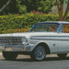 White Ford Falcon Diamond Painting