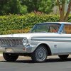 White Ford Falcon Diamond Painting