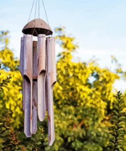 Wooden Wind Chime Diamond Painting