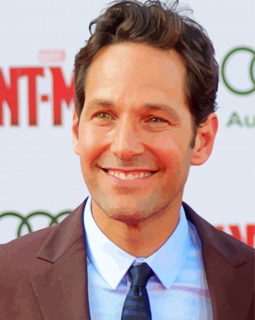 Actor Paul Rudd 5D Diamond Painting