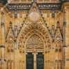 Aesthetic Castle Doors Diamond Painting