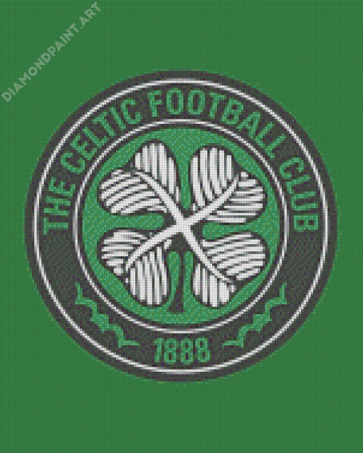 Aesthetic Celtic Football Club Logo Diamond Painting