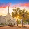 Aesthetic Columbia South Carolina Temple 5D Diamond Painting