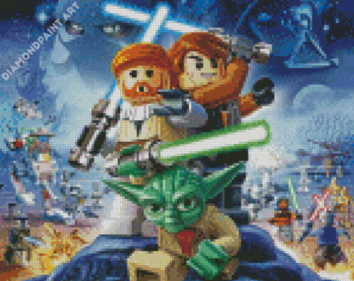 Aesthetic Lego Star Wars Diamond Painting