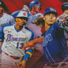 Aesthetic Mlb Player Diamond Painting