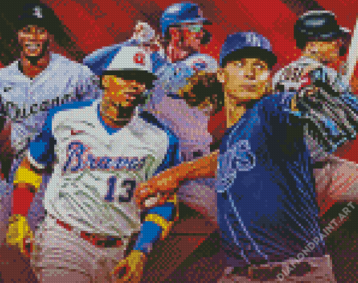 Aesthetic Mlb Player Diamond Painting