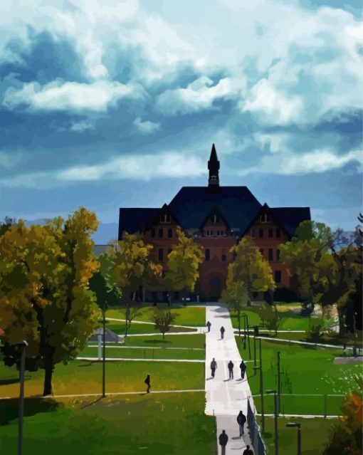 Aesthetic Montana State University 5D Diamond Painting