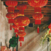 Aesthetic Paper Lanterns Diamond Painting