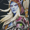 Aesthetic Sylvanas Windrunner Diamond painting