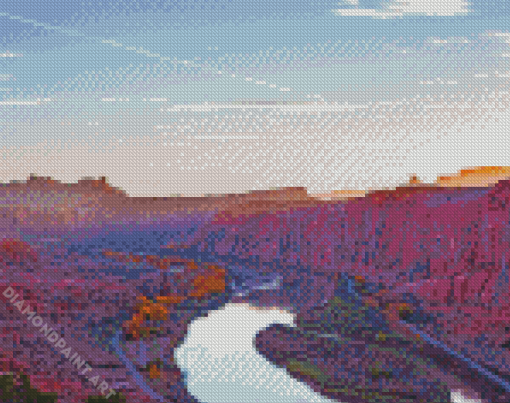 Aesthetic Jordan River 5D Diamond Painting