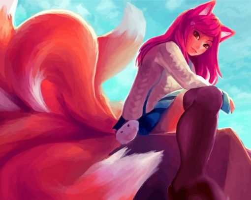 Ahri League Of Legends Game Diamond Painting