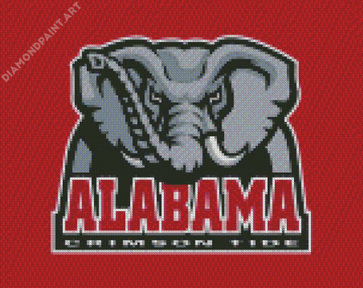 Alabama Football Logo Diamond Painting