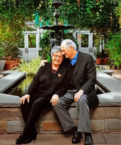 Alan Alda And His Wife Diamond Painting