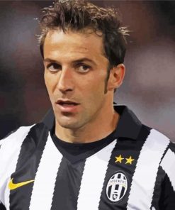 Alessandro Del Piero Footballer 5D Diamond Painting