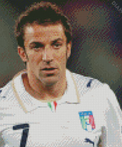 Alessandro Del Piero Player 5D Diamond Painting