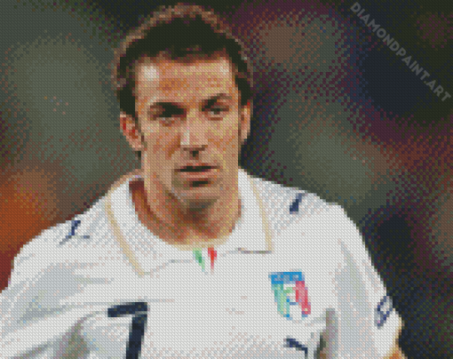 Alessandro Del Piero Player 5D Diamond Painting