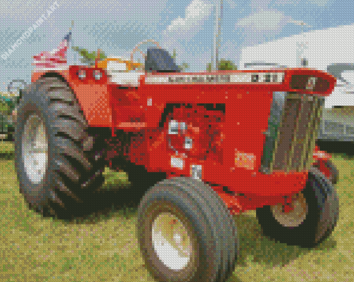 Allis Chalmers Diamond painting