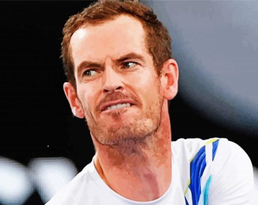 Andy Murray Player Diamond Painting