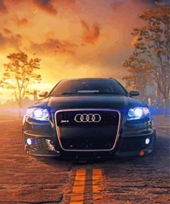 Audi A4 Car 5D Diamond Painting