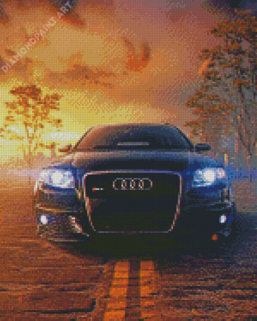 Audi A4 Car 5D Diamond Painting