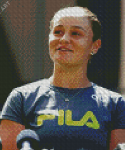 Australian Tennis Player Ash Barty Diamond Painting