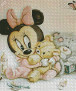 Baby Minnie Mouse Diamond Painting