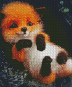 Baby Fox Diamond Painting