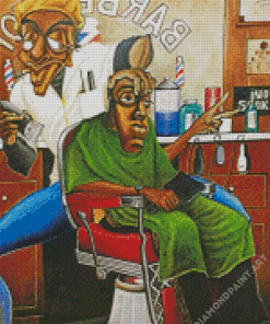 Barbershop Art Diamond Painting