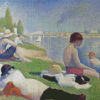 Bathers At Asnières Georges Seurat Diamond Painting