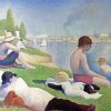 Bathers At Asnières Georges Seurat Diamond Painting