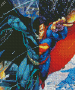 Batman And Superman Diamond Painting