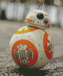 Bb8 Robot Diamond Painting