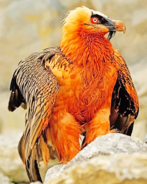 Bearded Vulture Diamond Painting