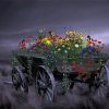 Beautiful Flower Cart Diamond Painting