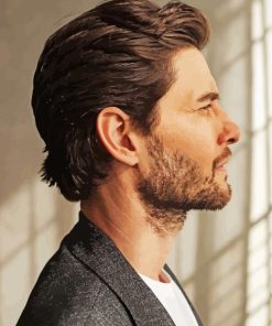 Ben Barnes Side Profile Diamond Painting