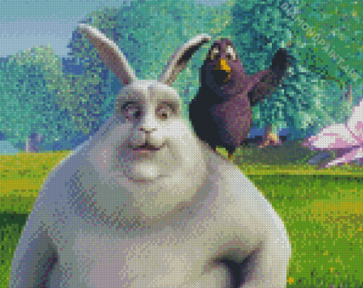 Big Buck Bunny Diamond Painting