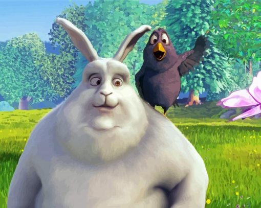 Big Buck Bunny Diamond Painting