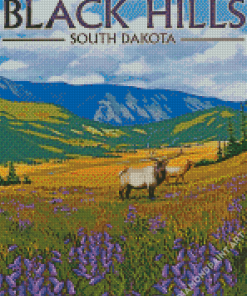 Black Hills Poster Diamond Painting