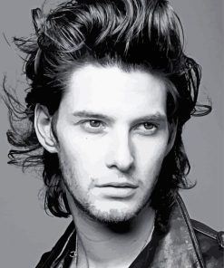 Black And White Ben Barnes Diamond Painting