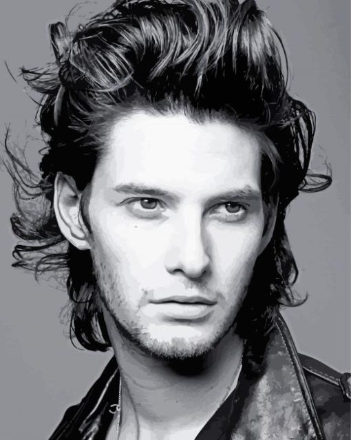 Black And White Ben Barnes Diamond Painting